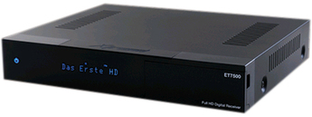Produktfoto XTREND ET 7500 HD 1 X DVB-S2/C