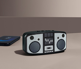 Produktfoto Tchibo OLD School Cassette DECK Style Bluetooth Speaker