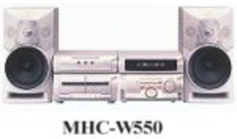 Produktfoto Sony MHC-W 550