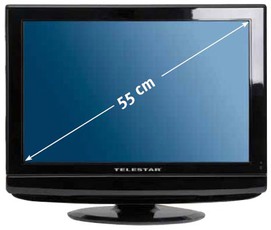Produktfoto Telestar LCD-TV 22 S HD CI+