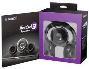 Produktfoto A4 Tech HSB-100U Headset 3 Speakers