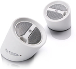 Produktfoto Conceptronic CLLSPK20PW TUBE Speakerset White