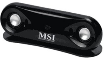 Produktfoto MSI S33-0400010-J49R Starsound Black USB