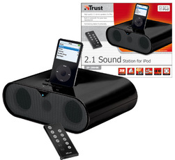 Produktfoto Trust SP-2994BI 2.1 Sound Station FOR iPod