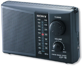Produktfoto Sony ICF 18