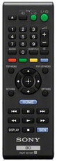 Produktfoto Sony BLU RAY DVD Remote RMT-B119P